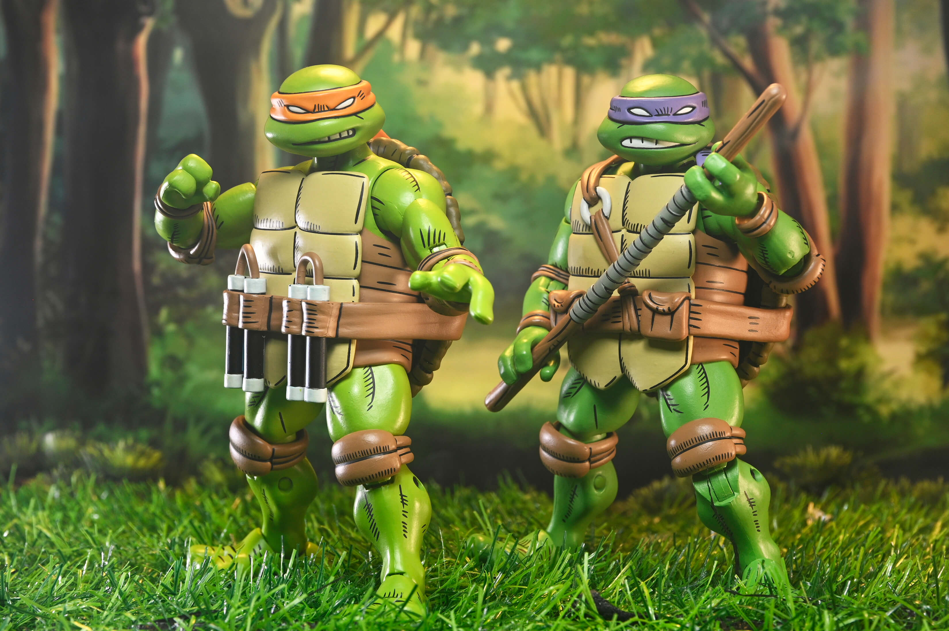 Teenage Mutant Ninja Turtles x Usagi Yojimbo Ultimate Michelangelo Action Figure Gallery Image 14