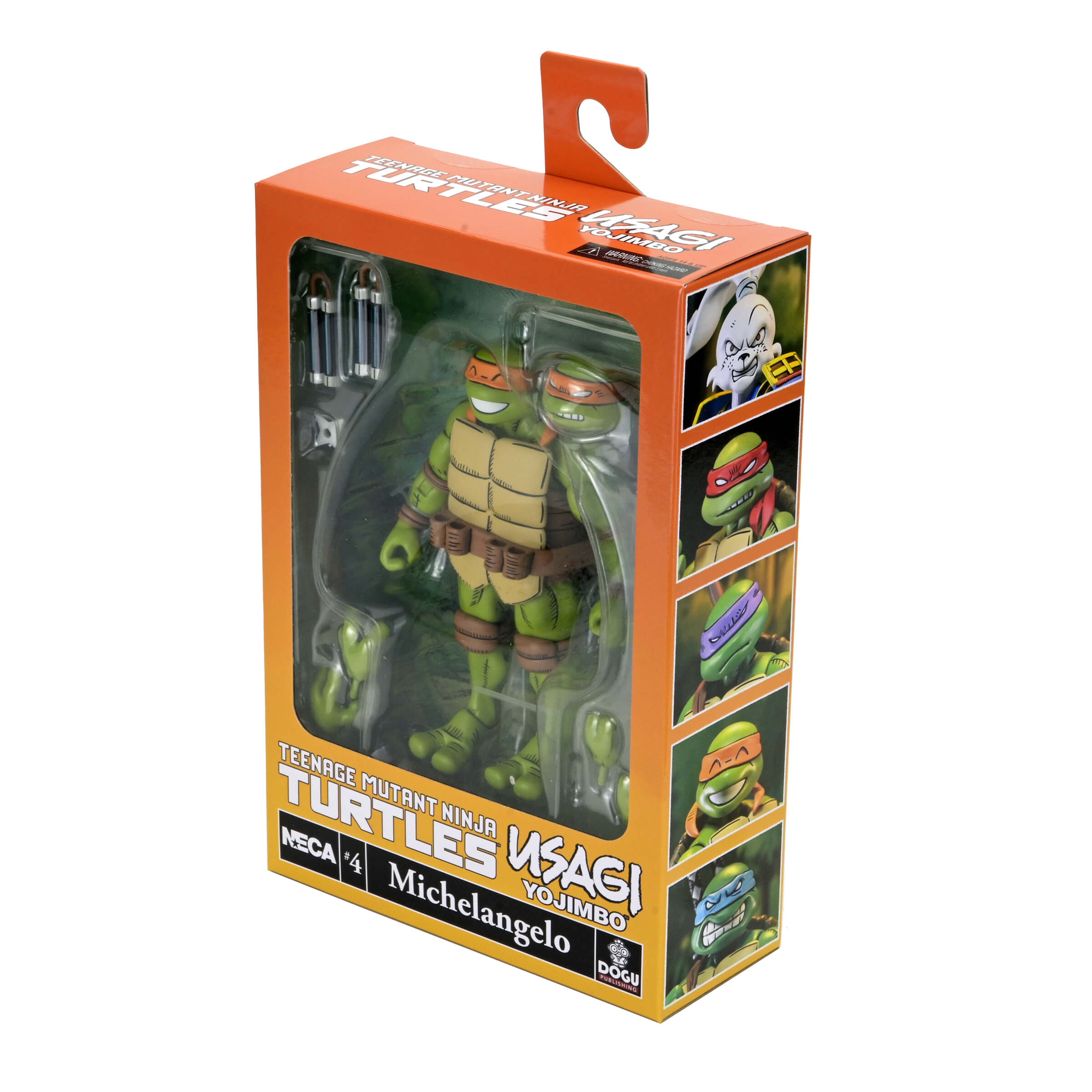 Teenage Mutant Ninja Turtles x Usagi Yojimbo Ultimate Michelangelo Action Figure Gallery Image 22