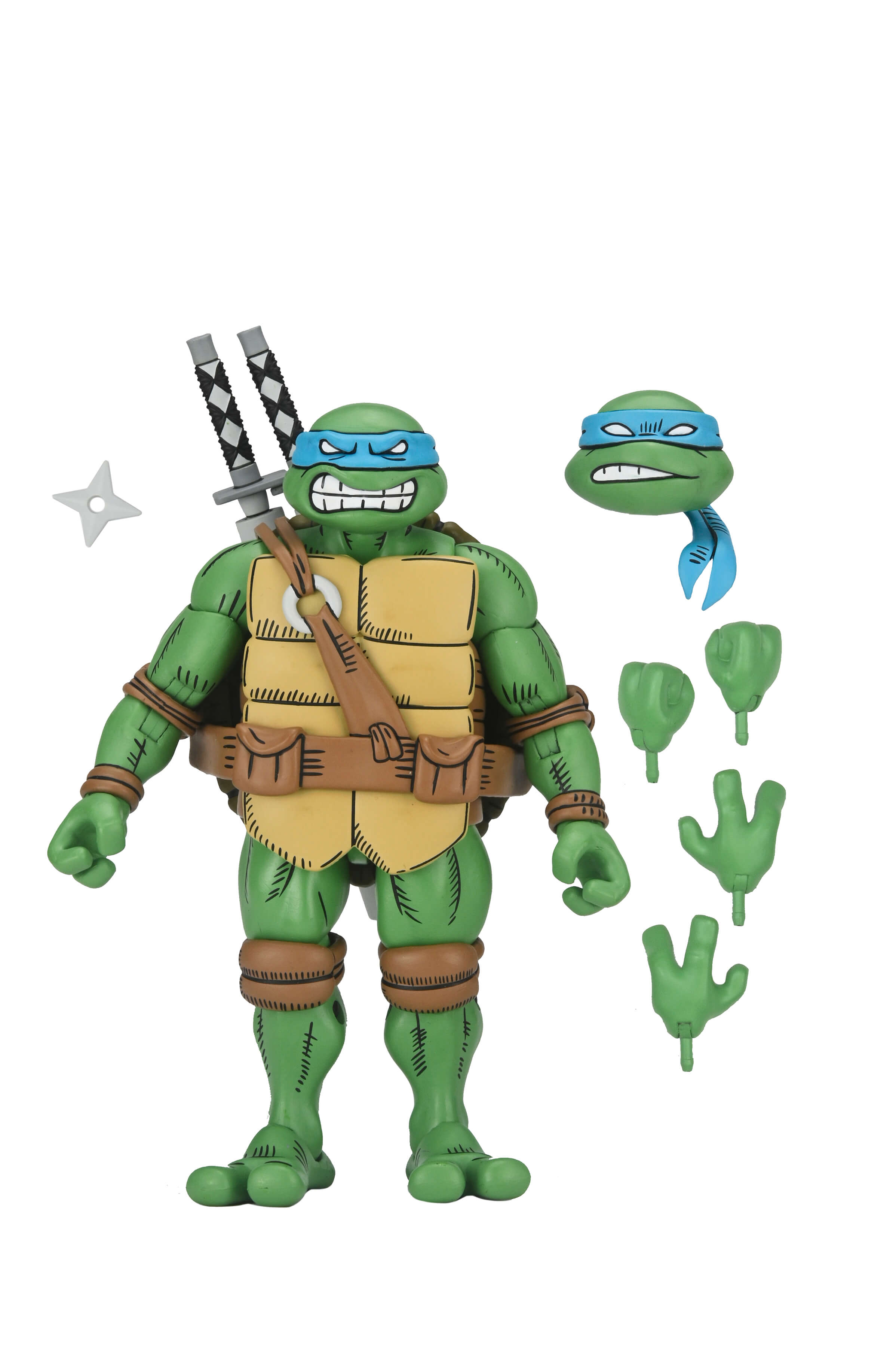 Teenage Mutant Ninja Turtles x Usagi Yojimbo Ultimate Leonardo Action Figure Gallery Image 16