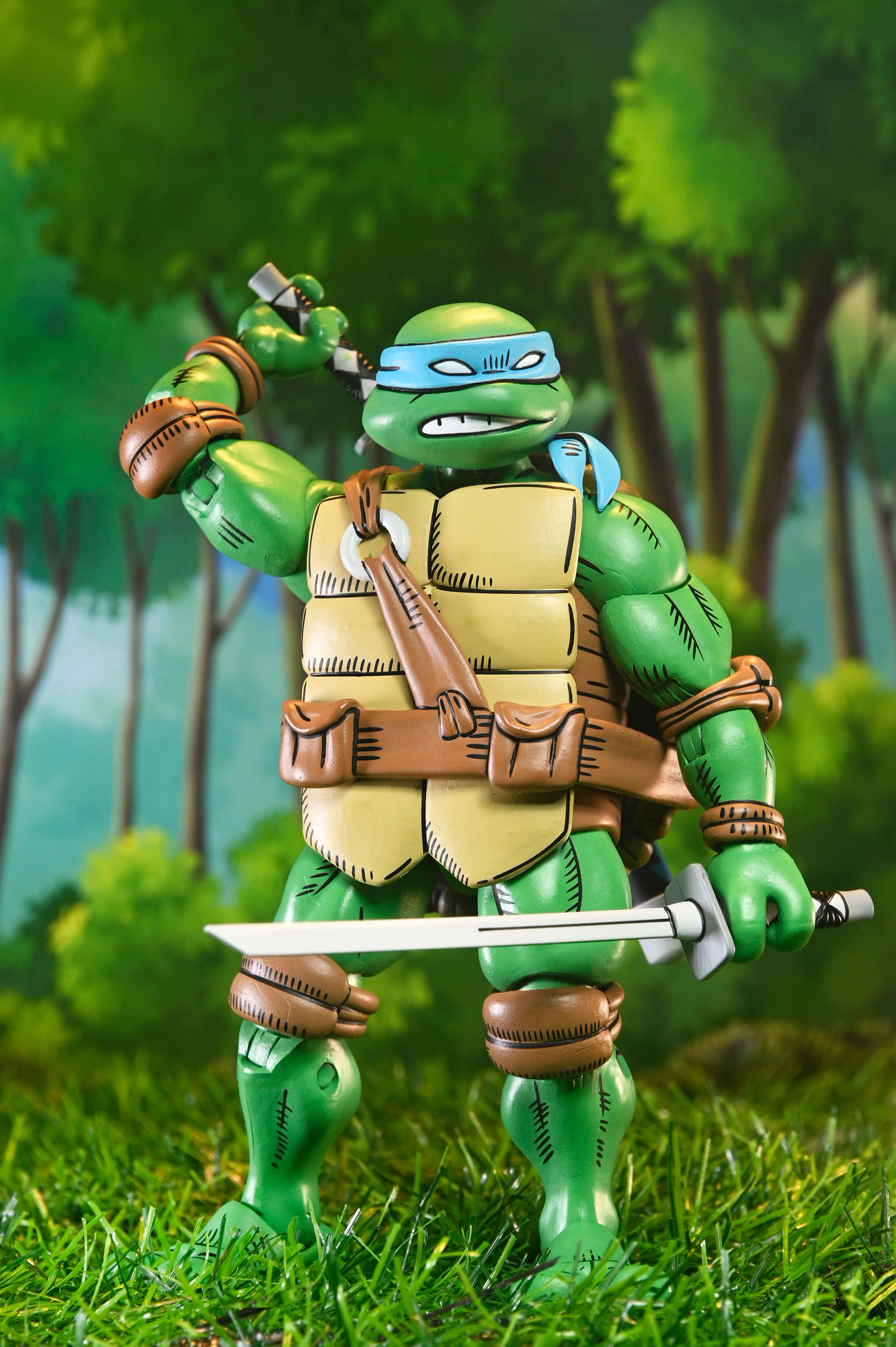 Teenage Mutant Ninja Turtles x Usagi Yojimbo Ultimate Leonardo Action Figure Gallery Image 5