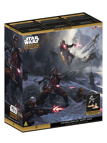 Star Wars: Legion Mandalorian Special Edition Army Box Gallery Image 2