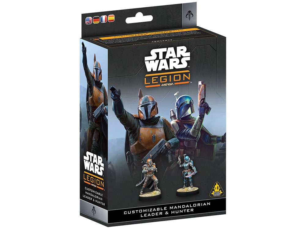 Star Wars: Legion Customizable Mandalorian Leader and Hunter Expansion Gallery Image 1
