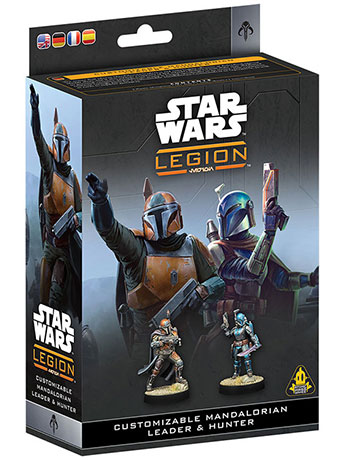 Star Wars: Legion Customizable Mandalorian Leader and Hunter Expansion Gallery Image 2