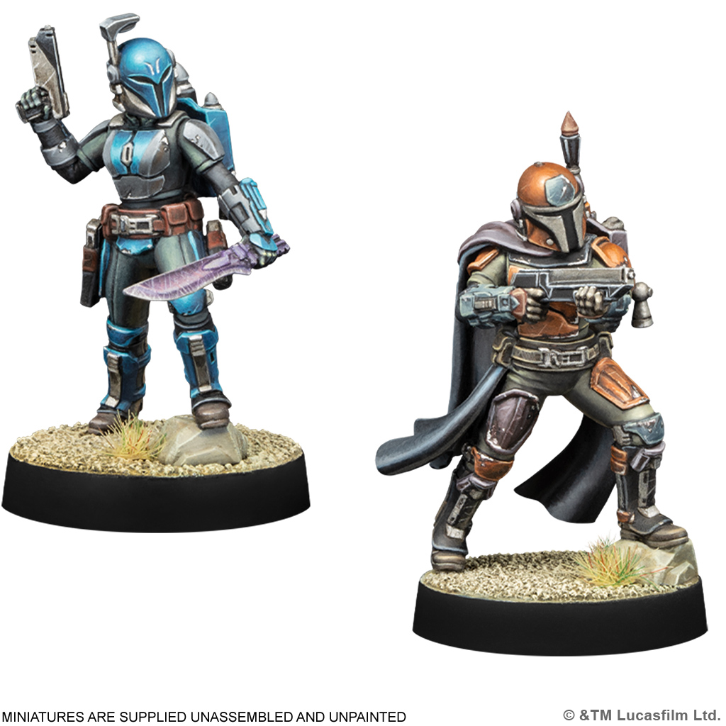 Star Wars: Legion Customizable Mandalorian Leader and Hunter Expansion Gallery Image 4