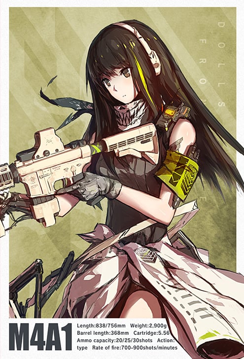 Little Armory x Girls' Frontline LADF05 Girls' Frontline M4A1 1/12 Scale Accessory Set Gallery Image 17
