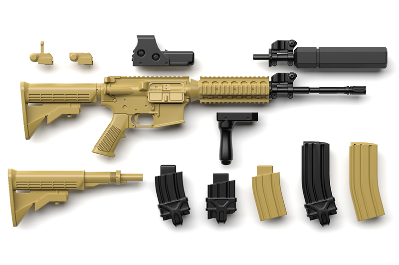 Little Armory x Girls' Frontline LADF05 Girls' Frontline M4A1 1/12 Scale Accessory Set Gallery Image 15