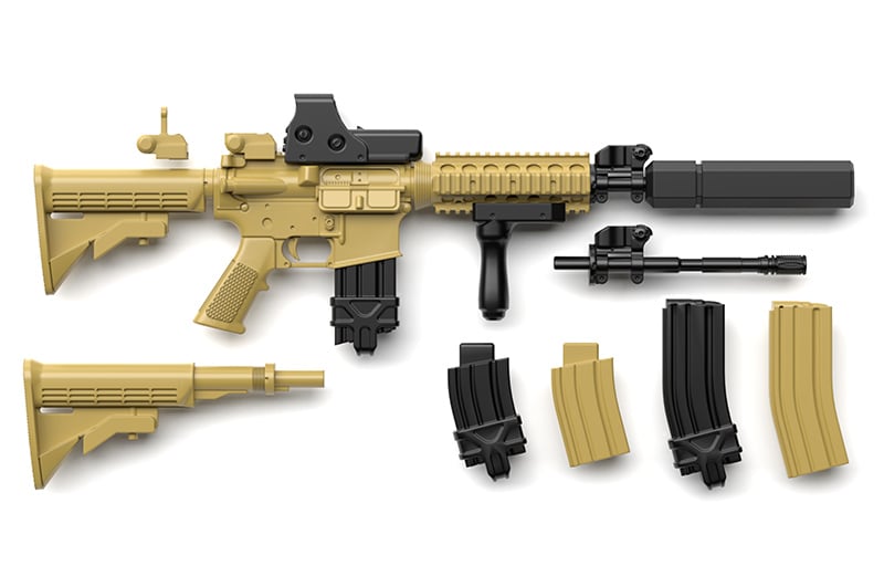 Little Armory x Girls' Frontline LADF05 Girls' Frontline M4A1 1/12 Scale Accessory Set Gallery Image 4