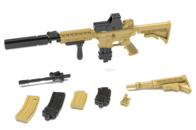 Little Armory x Girls' Frontline LADF05 Girls' Frontline M4A1 1/12 Scale Accessory Set Gallery Image 8