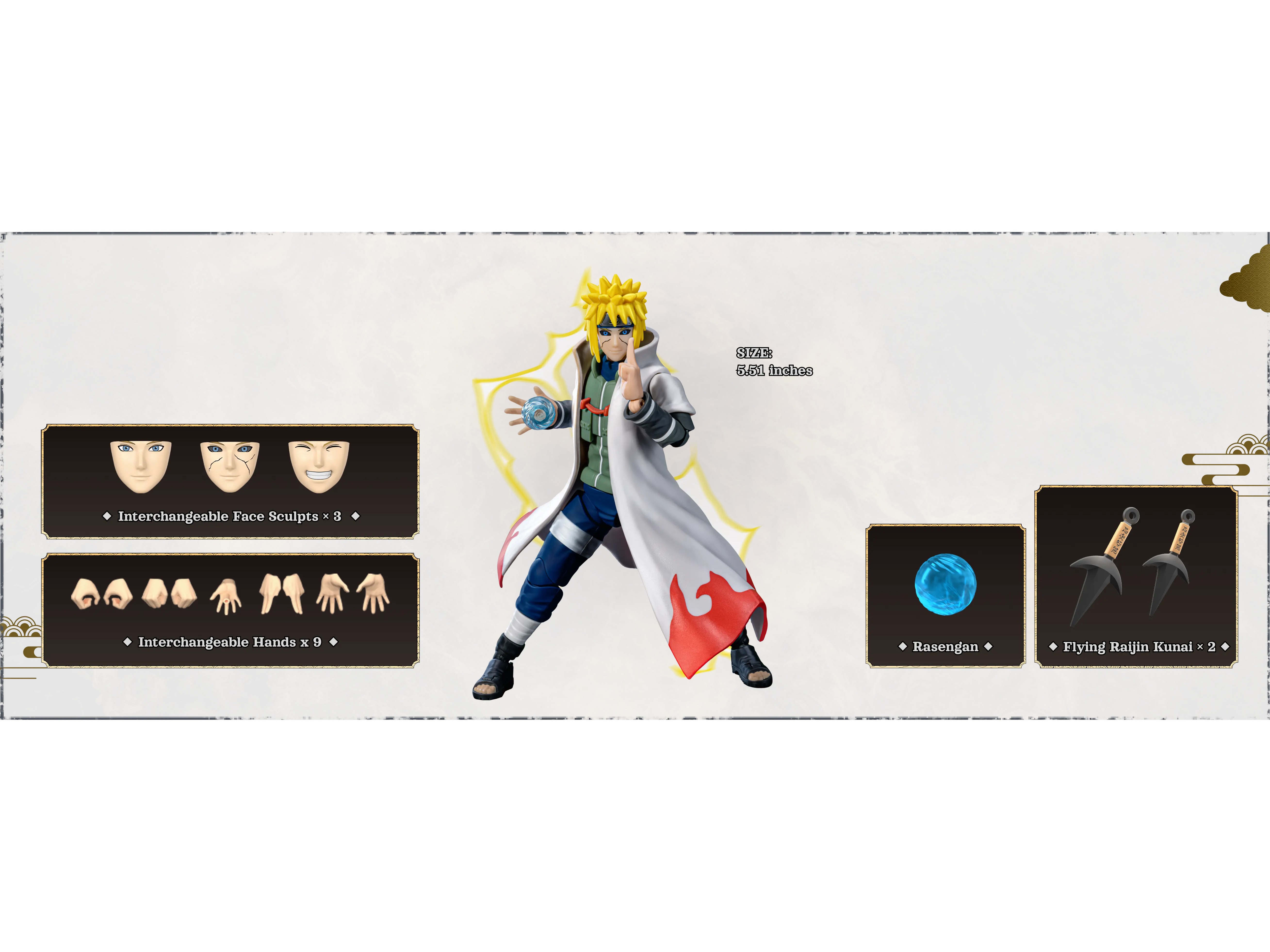 Naruto: Shippuden Champion Class 03 Minato Namikaze (Reanimation