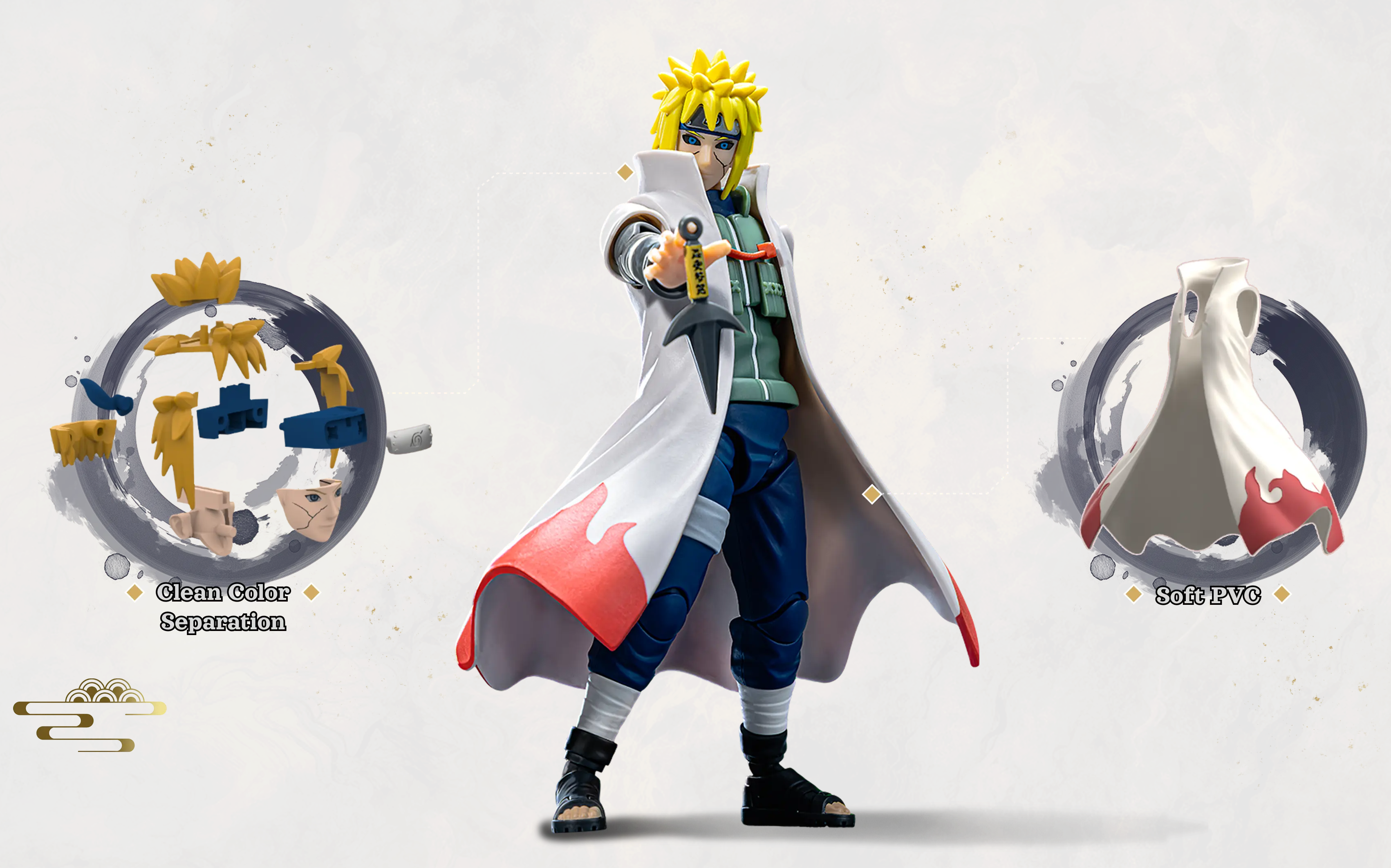 Naruto: Shippuden Champion Class 03 Minato Namikaze (Reanimation