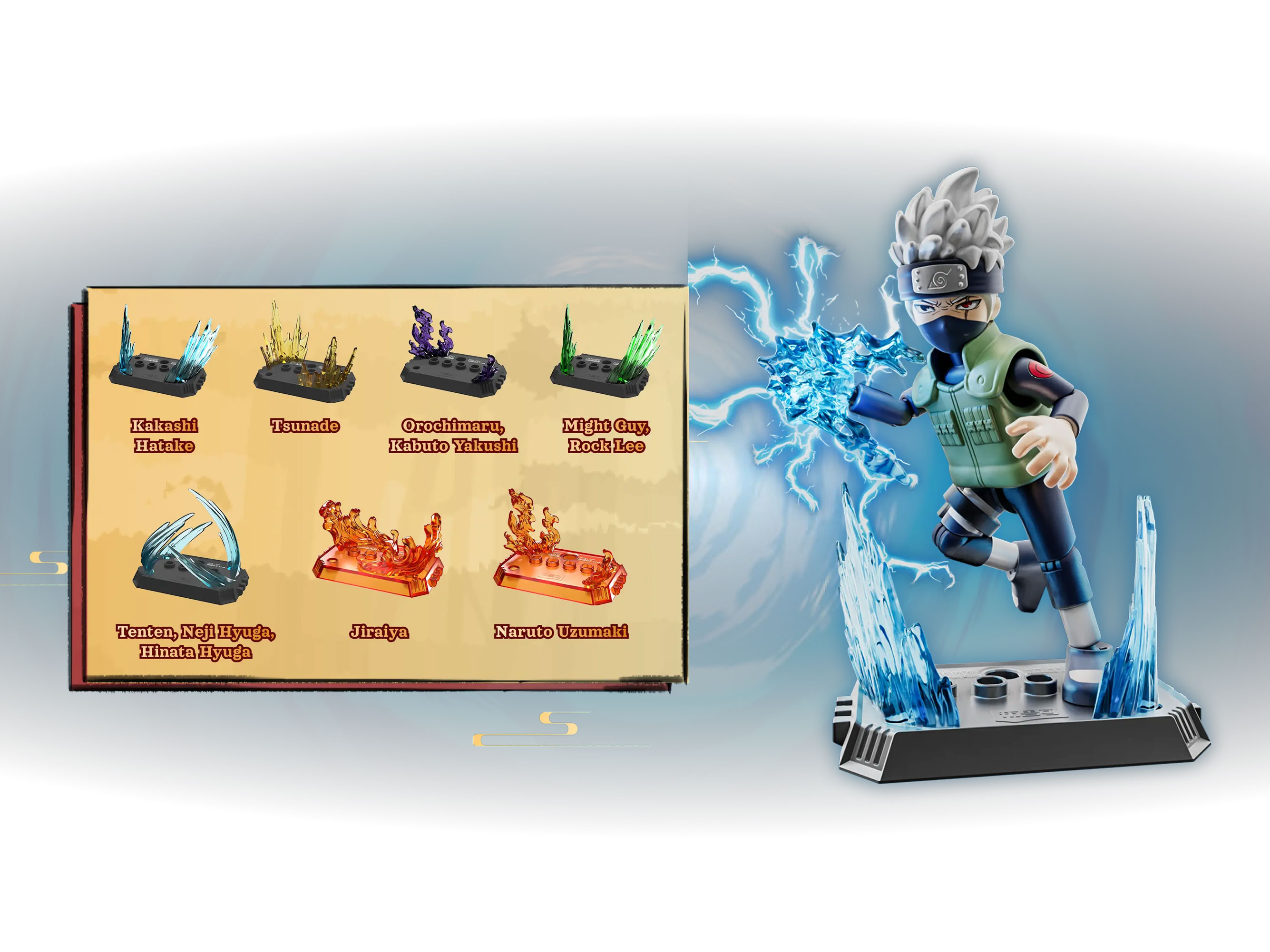 Naruto: Shippuden GV-02 The Place the Leaves Dance Box of 9 Model Kits Gallery Image 27