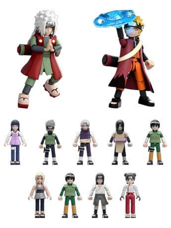 Naruto: Shippuden Wave 02 The Place the Leaves Dance Box of 9