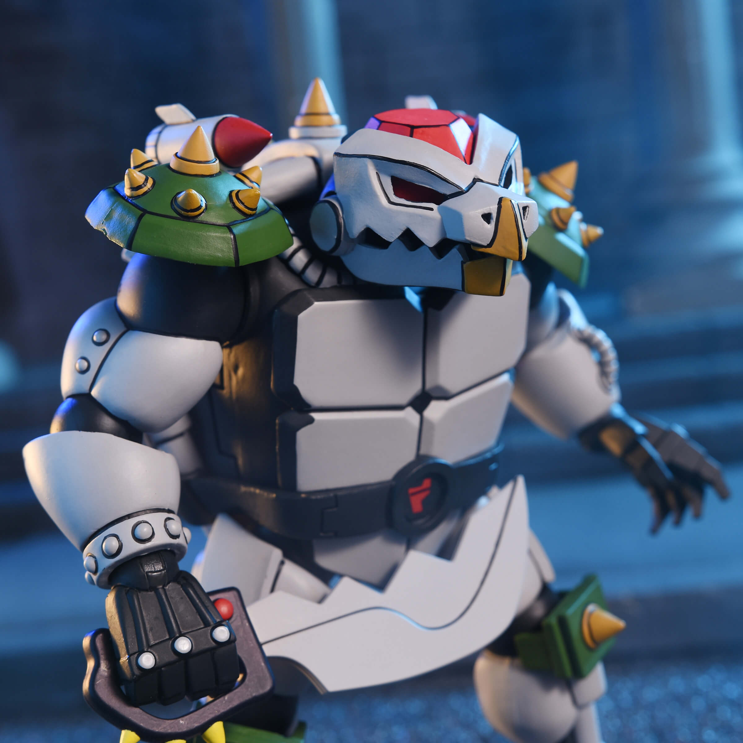 Teenage Mutant Ninja Turtles (Animated Series) Robo Tokka & Robo Rahzar Action Figure Two-Pack Gallery Image 8