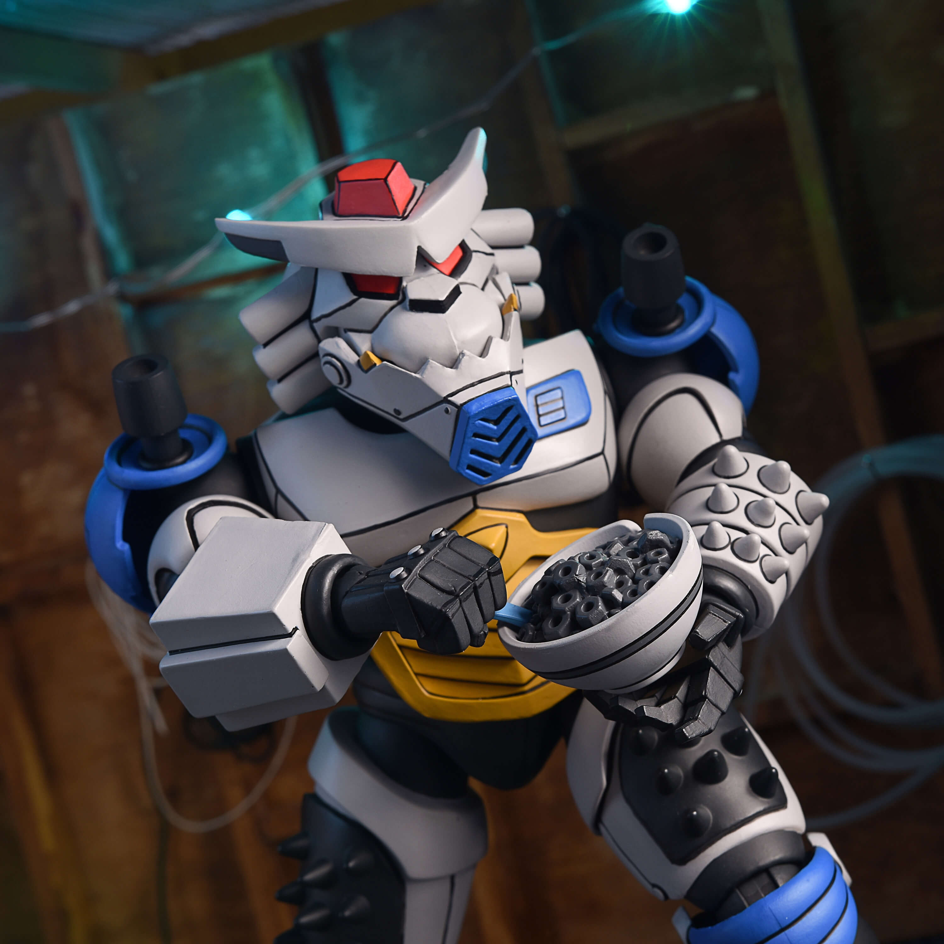 Teenage Mutant Ninja Turtles (Animated Series) Robo Tokka & Robo Rahzar Action Figure Two-Pack Gallery Image 12