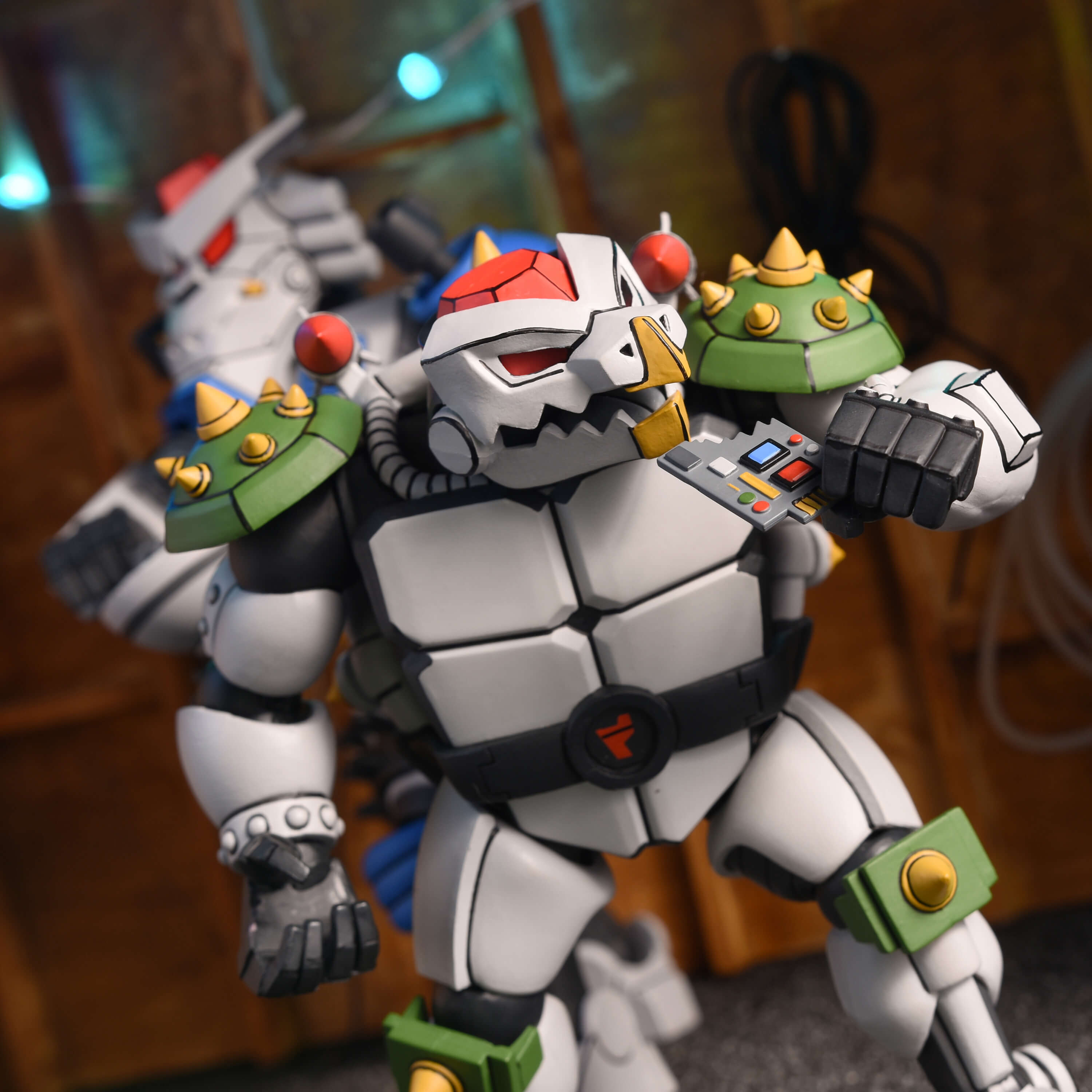 Teenage Mutant Ninja Turtles (Animated Series) Robo Tokka & Robo Rahzar Action Figure Two-Pack Gallery Image 13