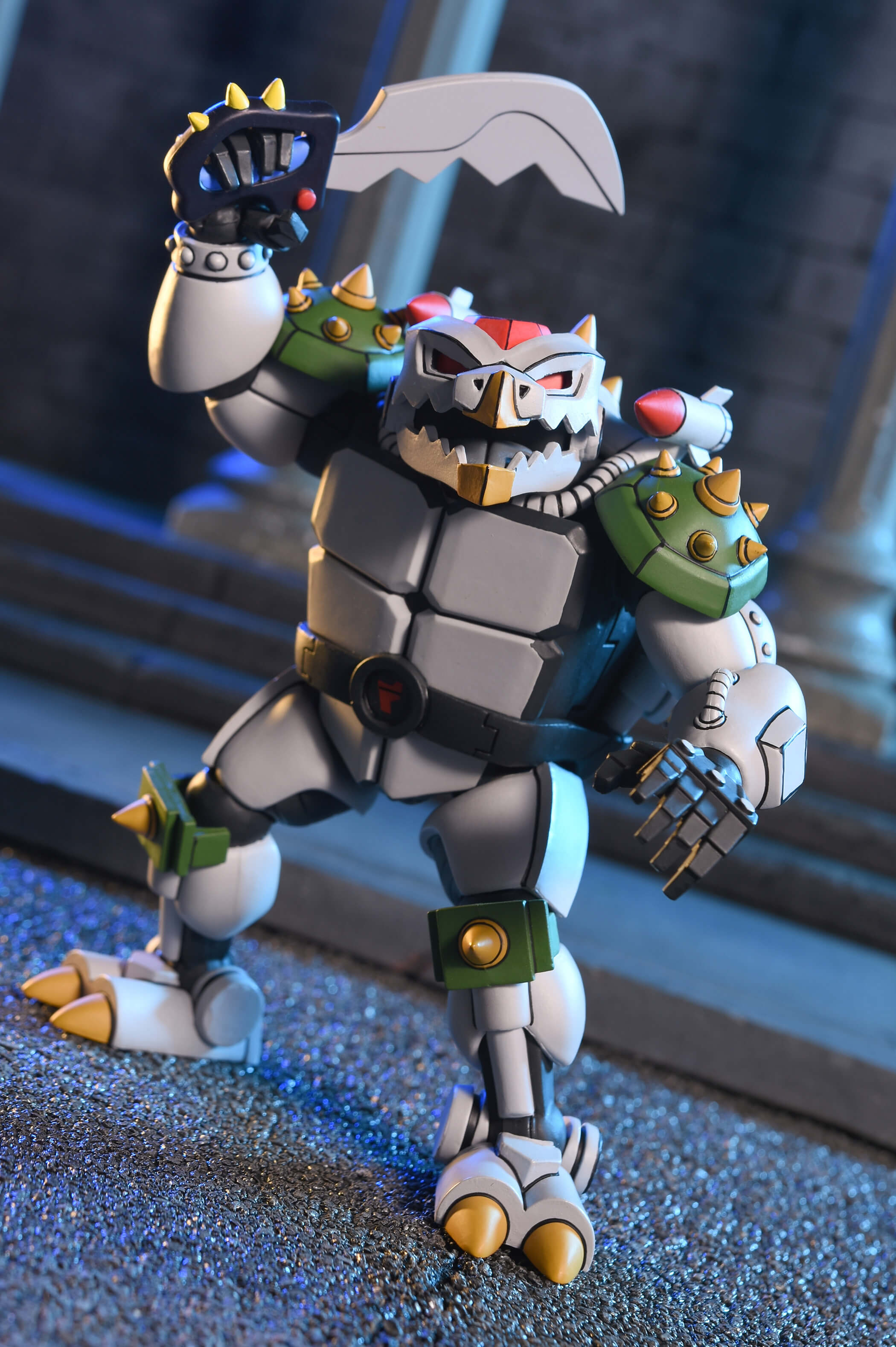 Teenage Mutant Ninja Turtles (Animated Series) Robo Tokka & Robo Rahzar Action Figure Two-Pack Gallery Image 5