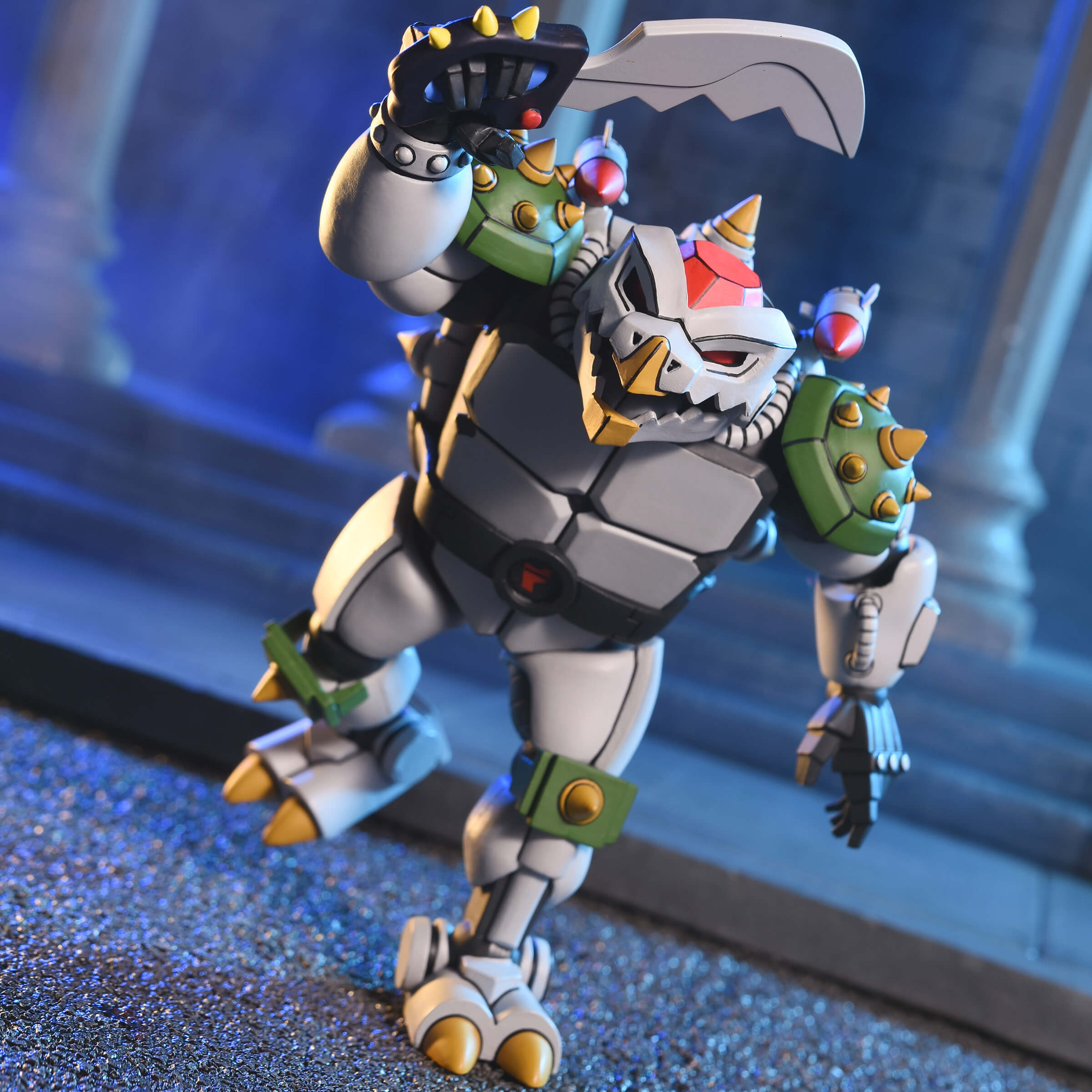 Teenage Mutant Ninja Turtles (Animated Series) Robo Tokka & Robo Rahzar Action Figure Two-Pack Gallery Image 6