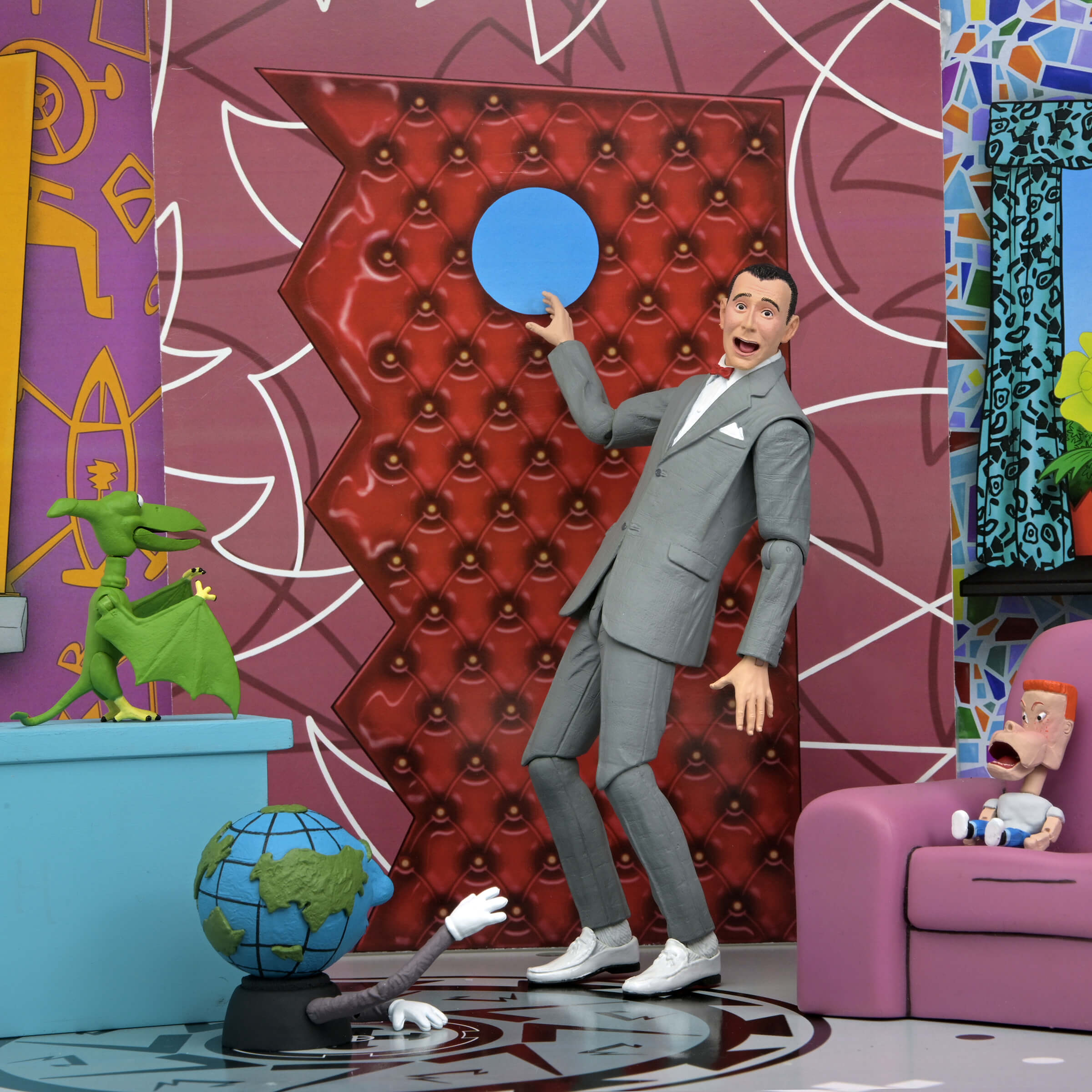 Pee-Wee's Playhouse Ultimate Pee-Wee Herman & Pals Action Figure Set