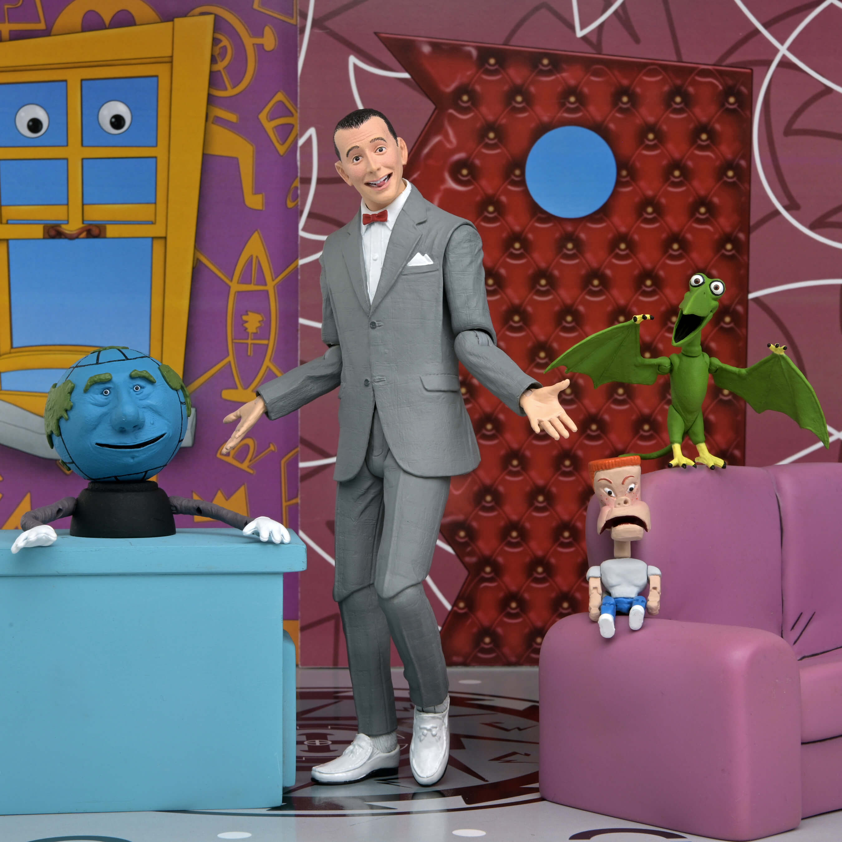 Pee-Wee's Playhouse Ultimate Pee-Wee Herman & Pals Action Figure Set