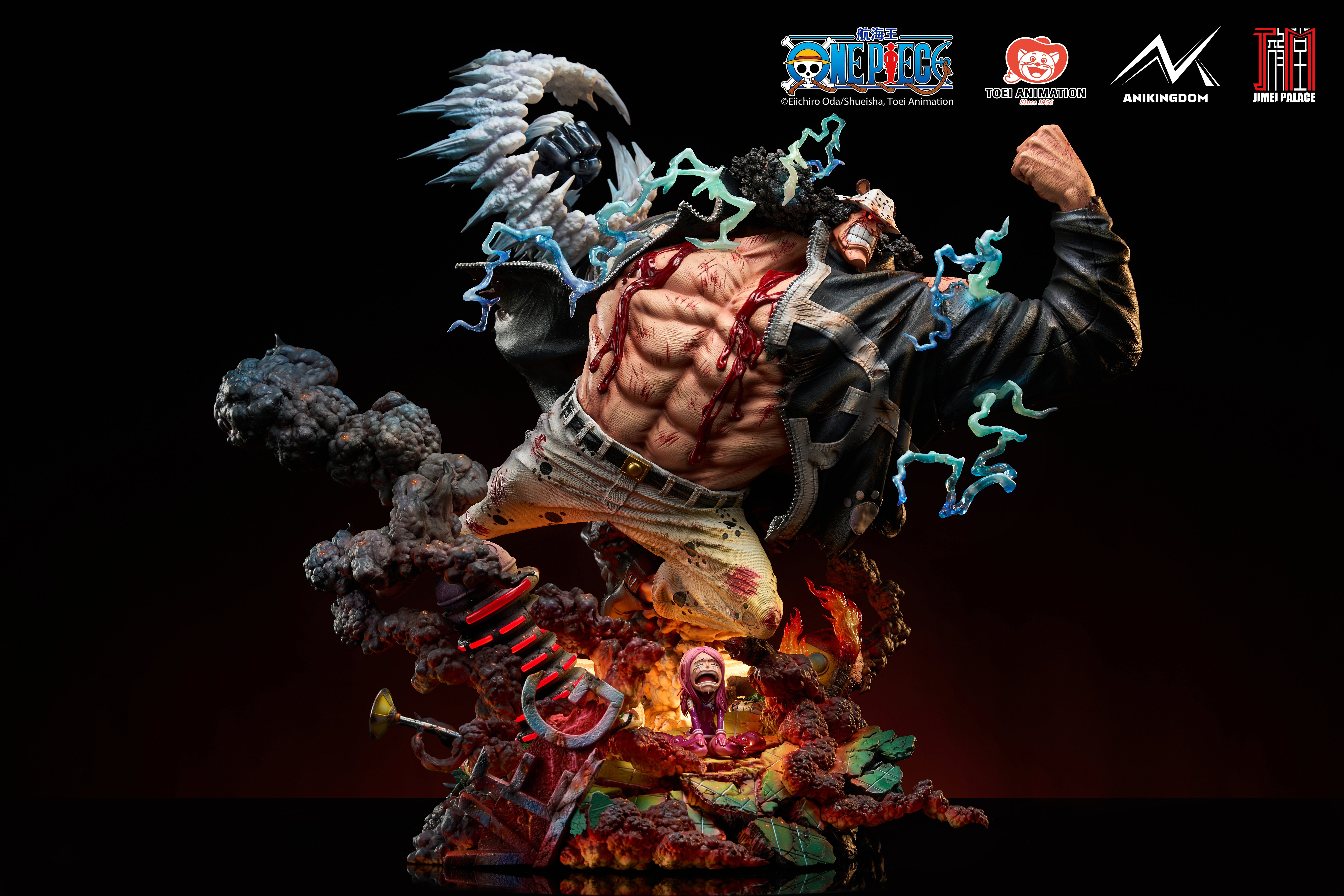 世*亀様 motto_kuma A&N 10th Anniversary mod One Piece Bartholomew Kuma Limited Edition Statue