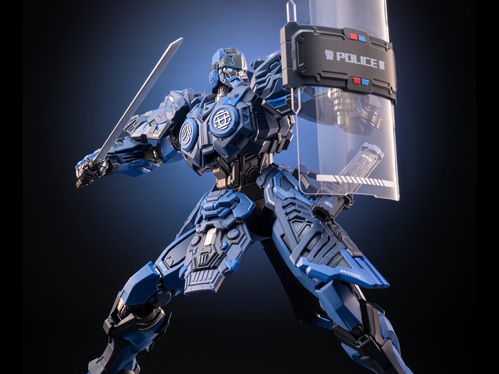 Chang'an Guard Mecha Police Officer 1/12 Scale Action Figure Gallery Image 1