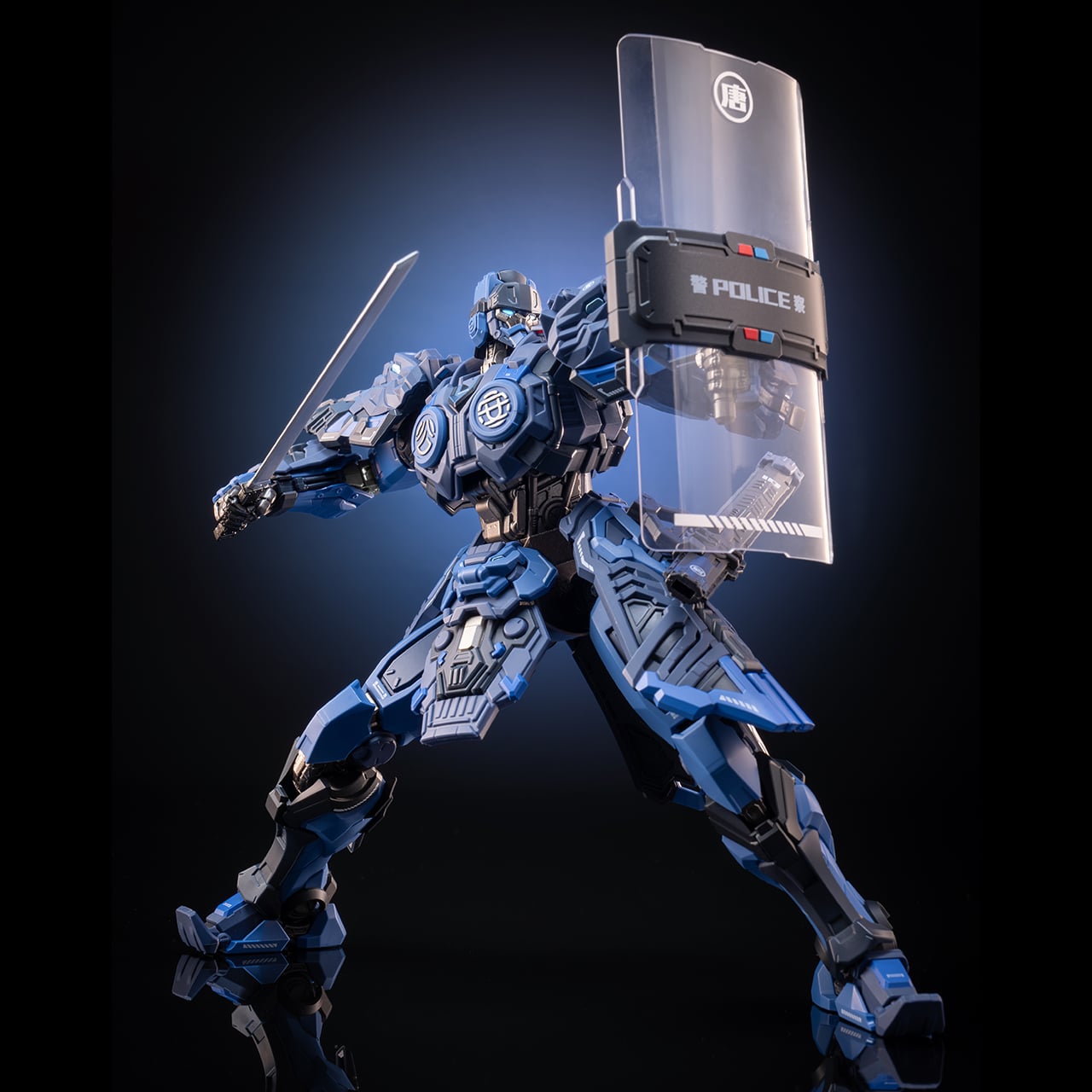 Chang'an Guard Mecha Police Officer 1/12 Scale Action Figure Gallery Image 3