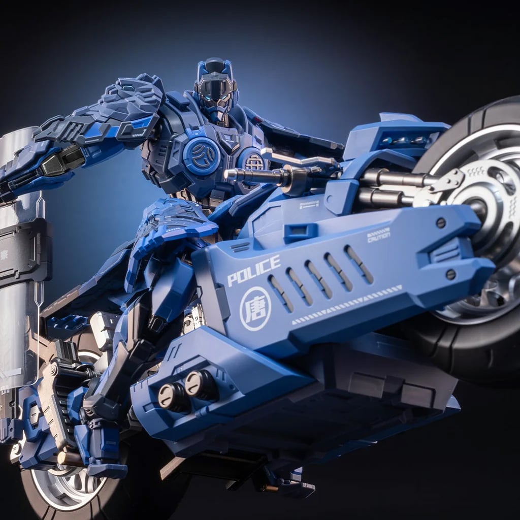 Chang'an Guard Mecha Police Officer 1/12 Scale Action Figure Gallery Image 5