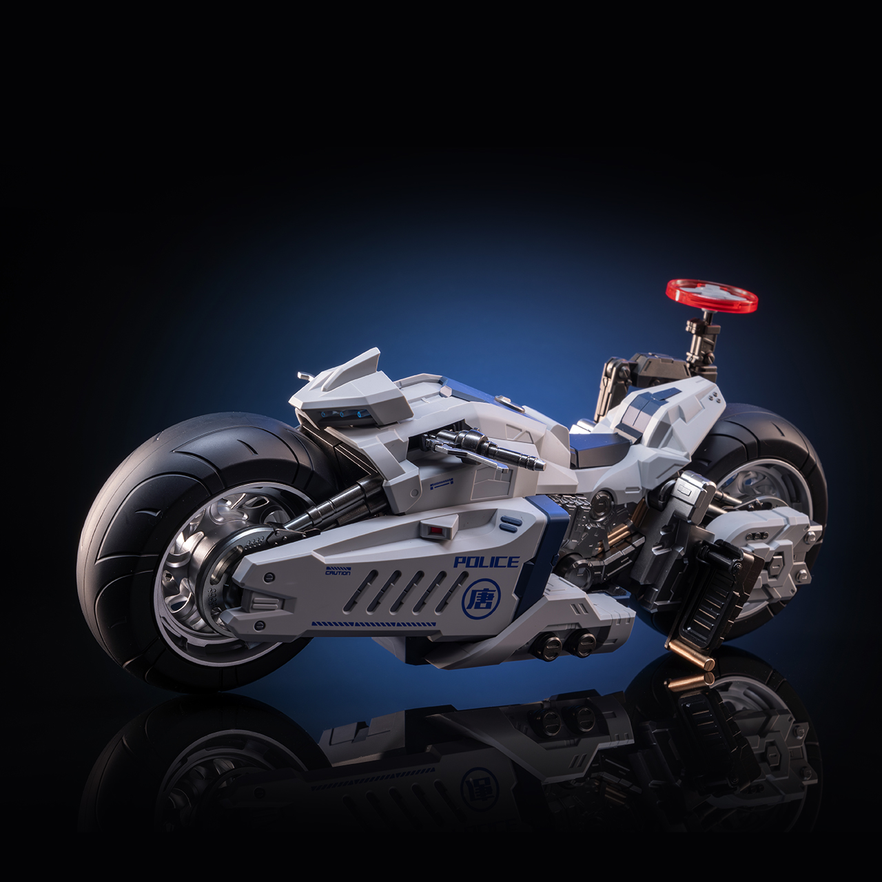 Chang'an Guard Mecha Traffic Enforcer Bike and Robo-Dog 1/12 Scale Accessory Kit Gallery Image 5
