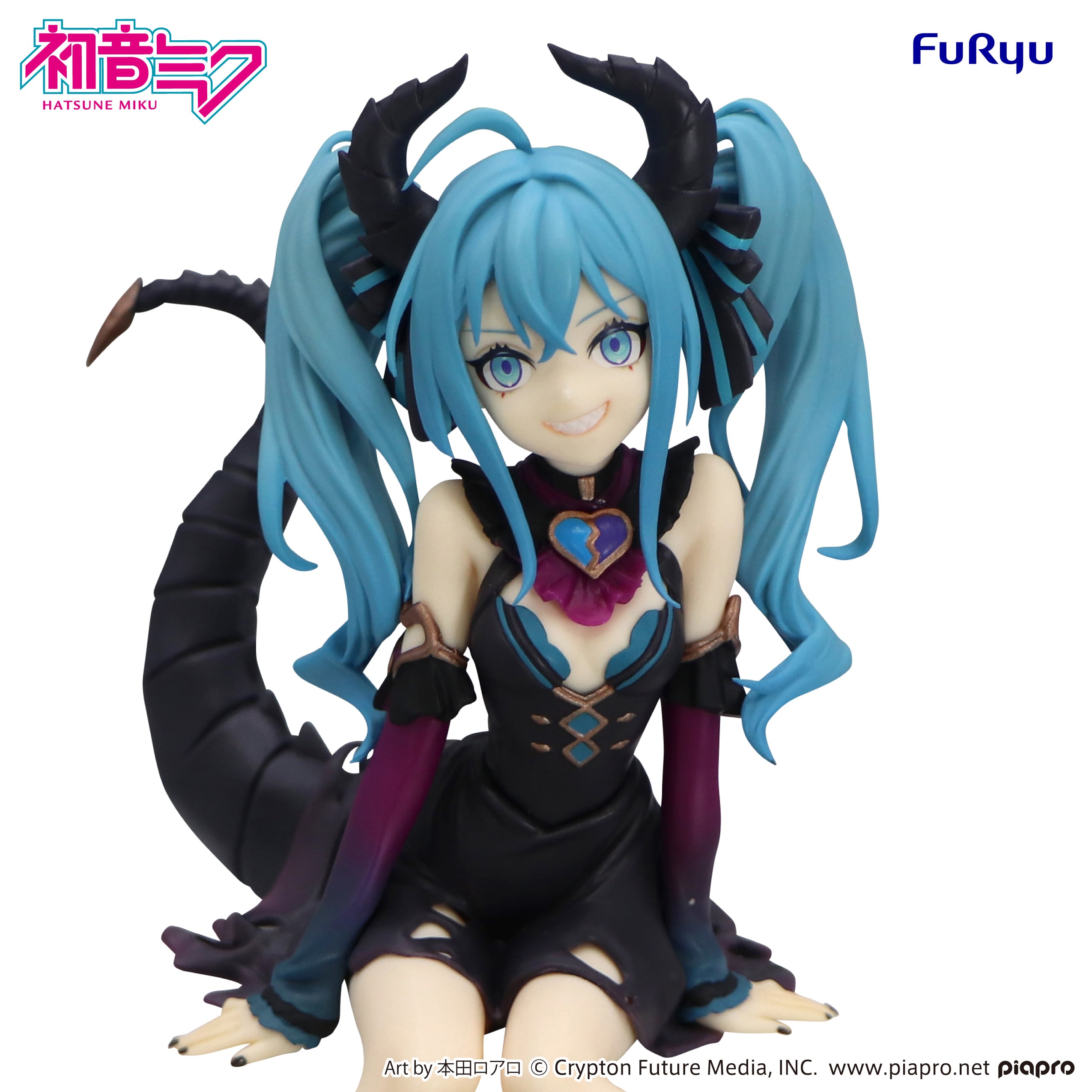 Vocaloid Hatsune Miku (Villain Ver.) Noodle Stopper Figure (Reissue)