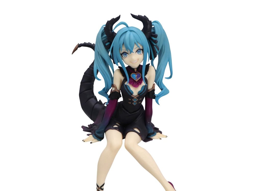 Vocaloid Hatsune Miku (Villain Ver.) Noodle Stopper Figure (Reissue) Gallery Image 1