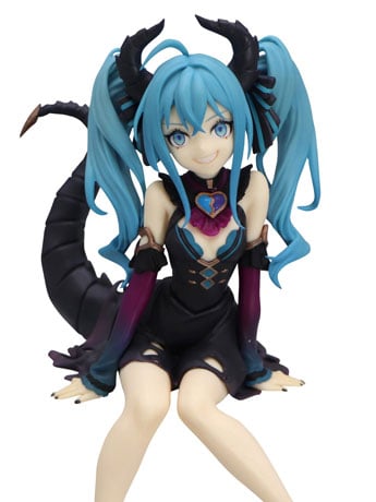 Vocaloid Hatsune Miku (Villain Ver.) Noodle Stopper Figure (Reissue) Gallery Image 2