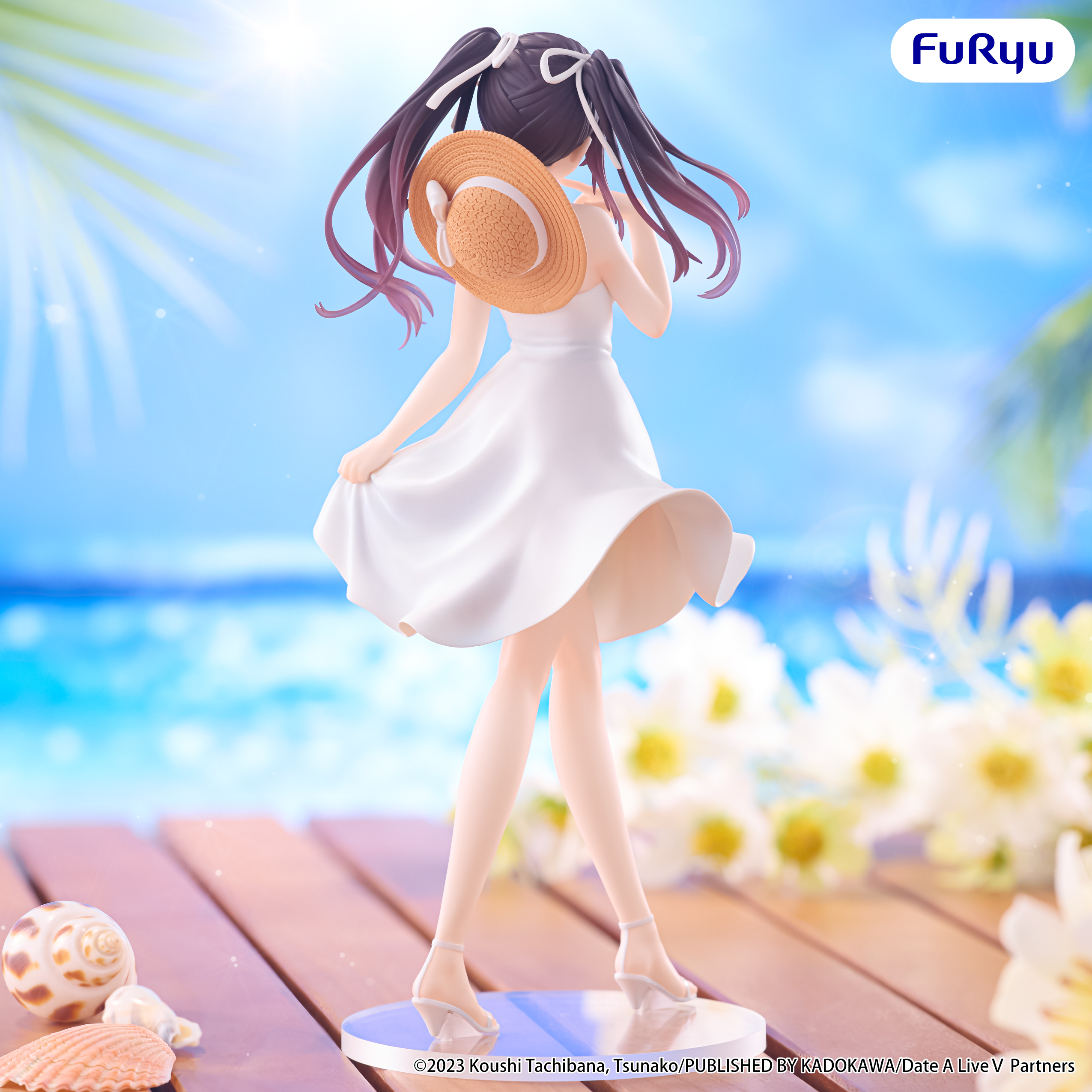 トップス Kurumi Date A Live V Kurumi Tokisaki (Summer Dress) Figure