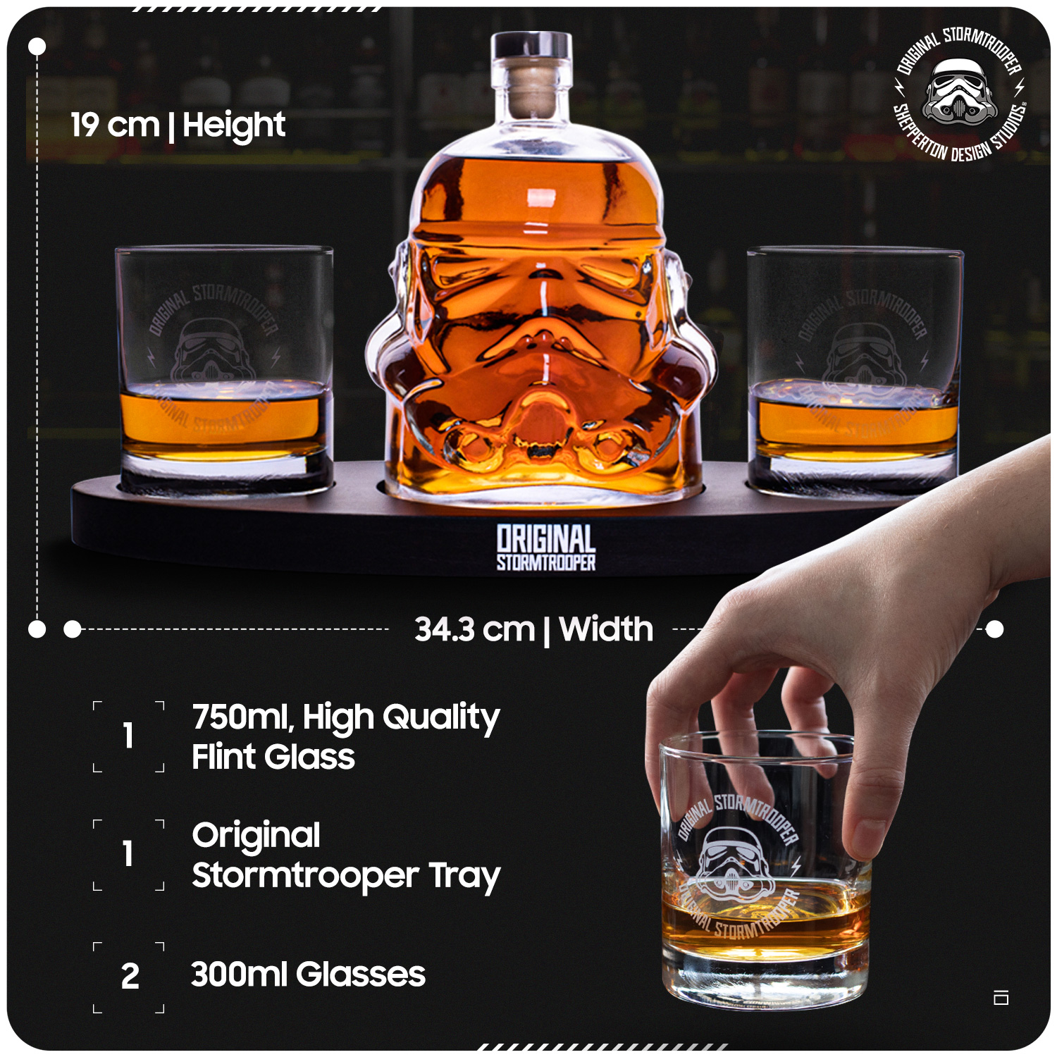 Original Stormtrooper Decanter Set Gallery Image 9