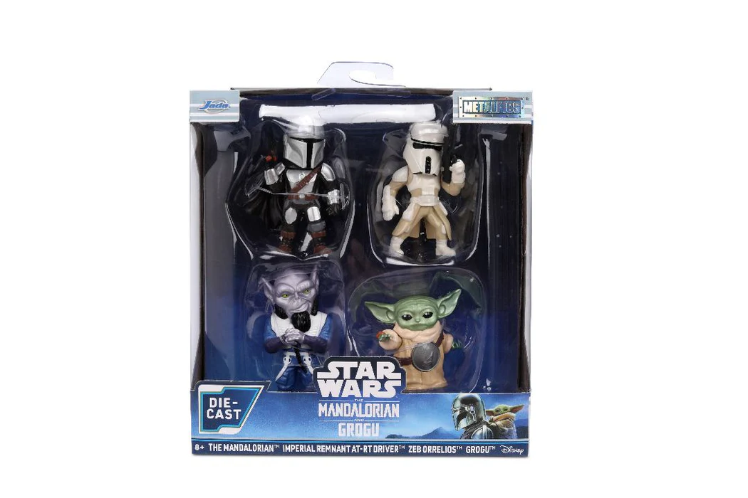 Star Wars: The Mandalorian and Grogu MetalFigs 2.5-Inch Mini Figure Four-Pack Gallery Image 9