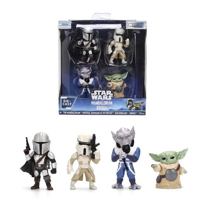 Star Wars: The Mandalorian and Grogu MetalFigs 2.5-Inch Mini Figure Four-Pack Gallery Image 8