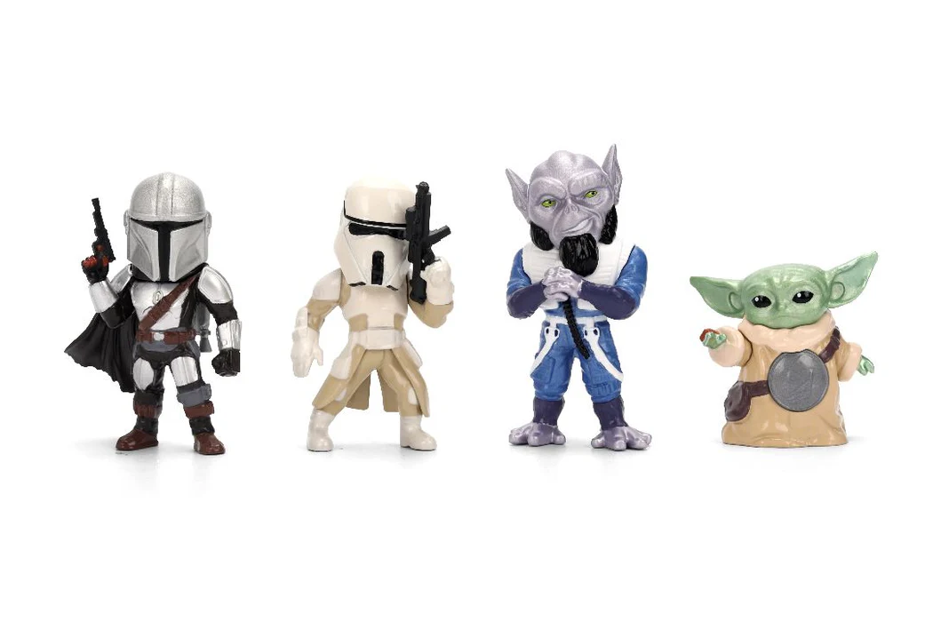 Star Wars: The Mandalorian and Grogu MetalFigs 2.5-Inch Mini Figure Four-Pack Gallery Image 3