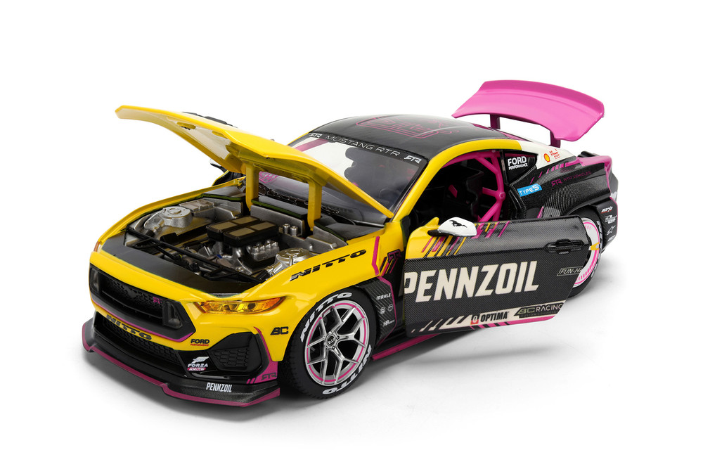 RTR 2025 Ben Hobson Ford Mustang RTR "Pennzoil" 1/24 Scale Model Gallery Image 9
