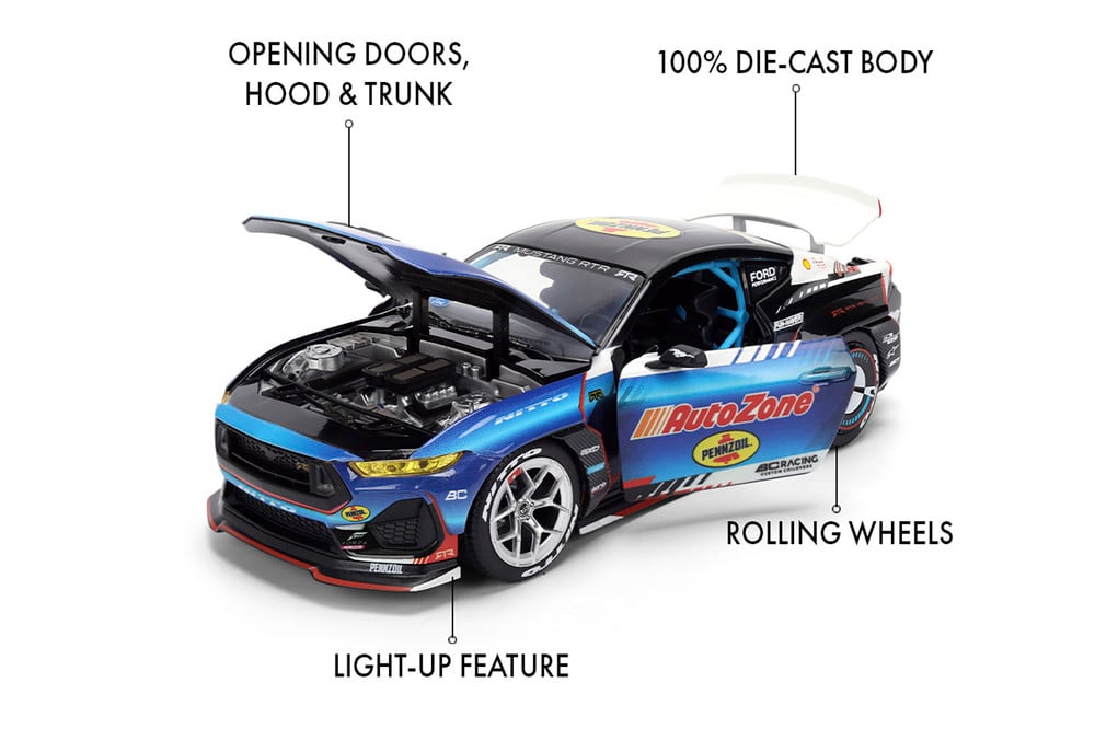 RTR 2025 James Deane Ford Mustang RTR 