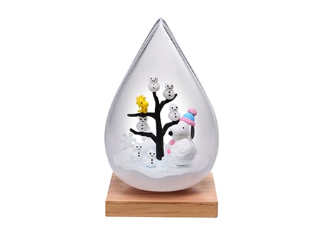 SNOOPY WEATHER terrarium 6個セット Peanuts Snoopy Weather Terrarium Box of 6 Figures (Reissue)