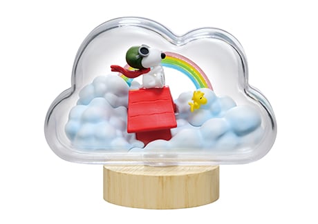 Peanuts Snoopy Weather Terrarium Box of 6 Figures (Reissue)