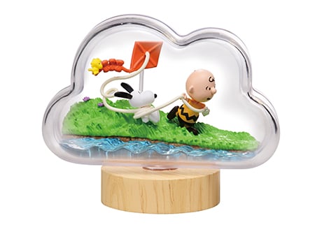 SNOOPY WEATHER terrarium 6個セット Peanuts Snoopy Weather Terrarium Box of 6 Figures (Reissue)