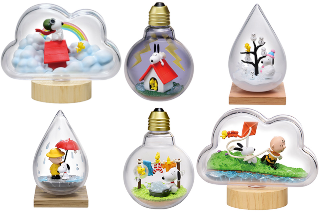 Peanuts Snoopy Weather Terrarium Random Figure (Reissue)