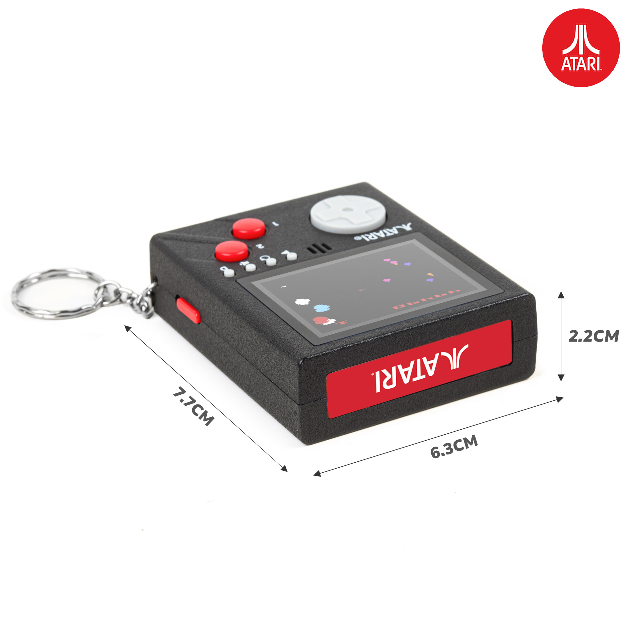 Atari 3-in-1 Gaming Keyring Gallery Image 6