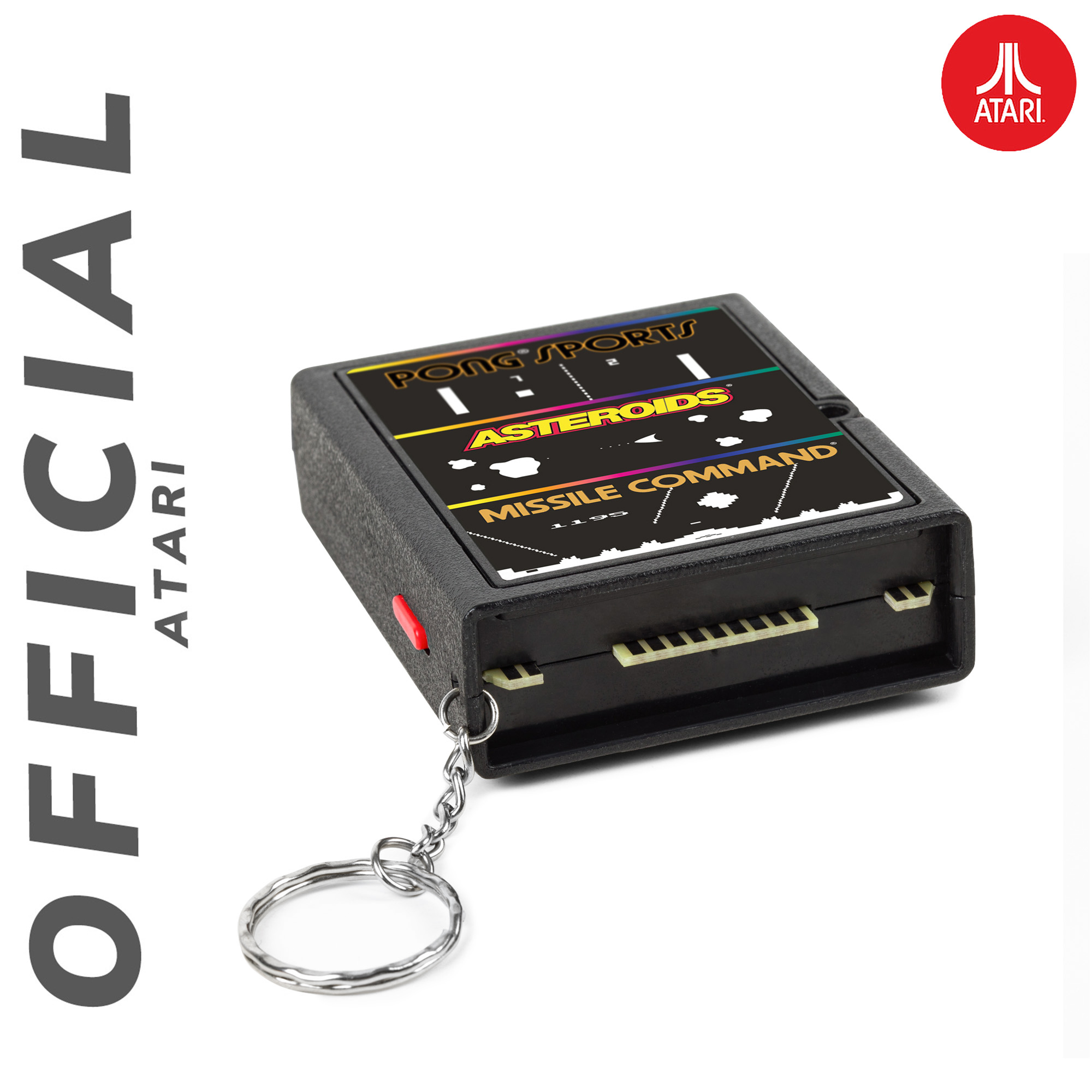 Atari 3-in-1 Gaming Keyring Gallery Image 5
