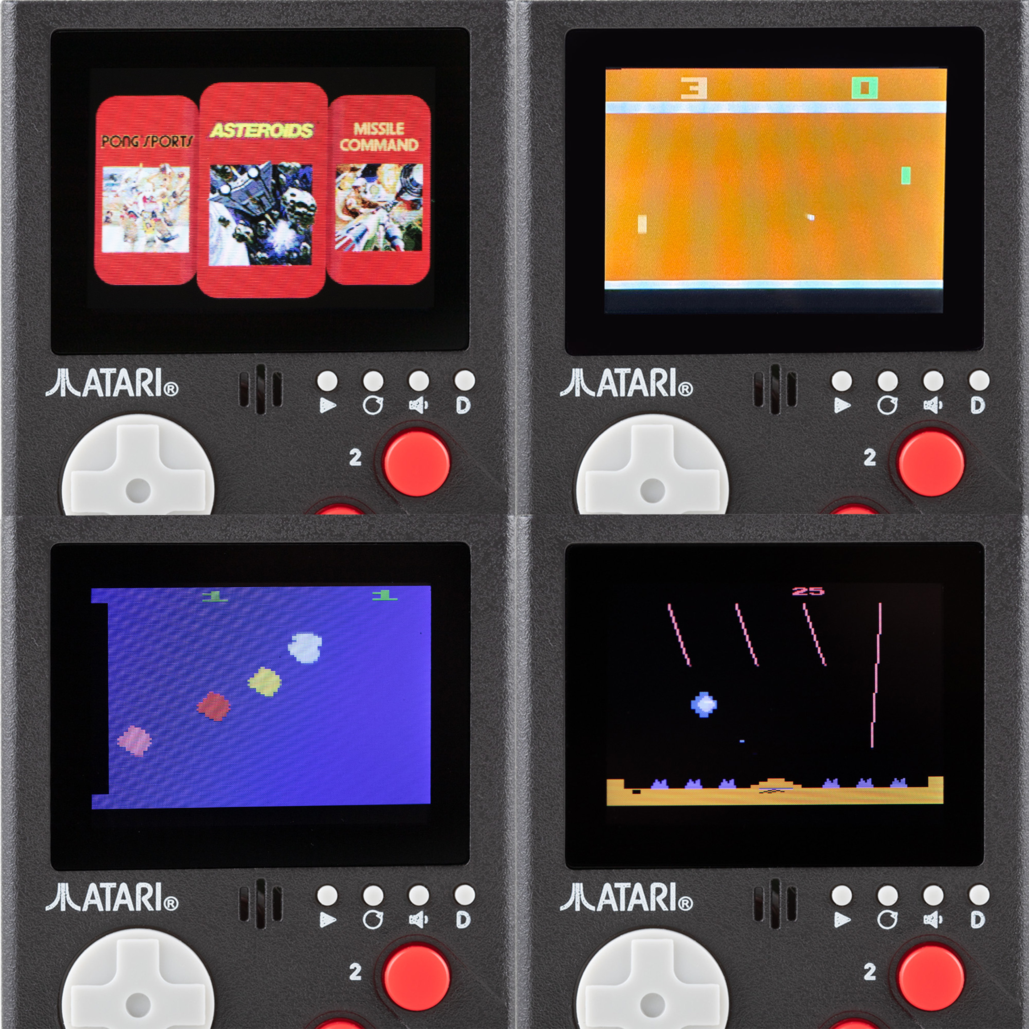 Atari 3-in-1 Gaming Keyring Gallery Image 7