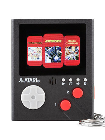 Atari 3-in-1 Gaming Keyring Gallery Image 2