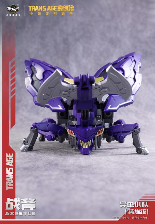 Trans Age Insect Squad Series Blacanidae, Axeetle and Swordion Three Figure Set Gallery Image 16