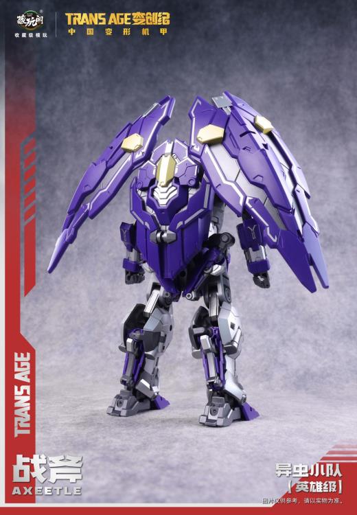 Trans Age Insect Squad Series Blacanidae, Axeetle and Swordion Three Figure Set Gallery Image 14