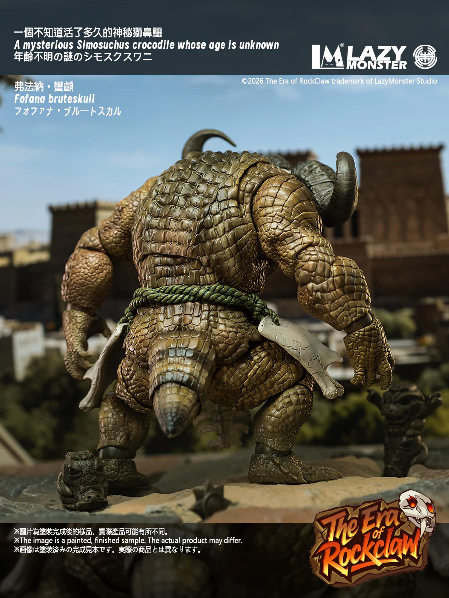 The Era of Rockclaw C01 Fofana Bruteskull Action Figure Gallery Image 6