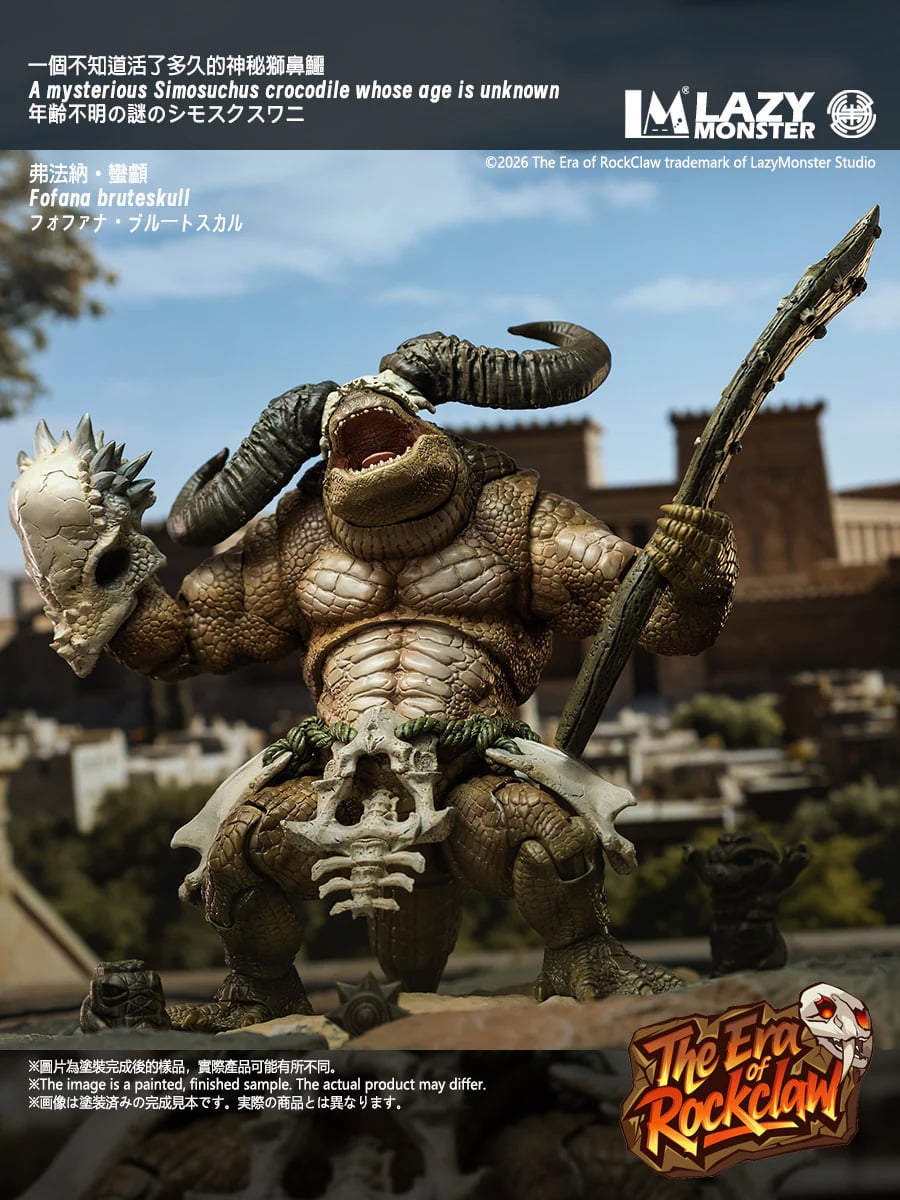 The Era of Rockclaw C01 Fofana Bruteskull Action Figure Gallery Image 10